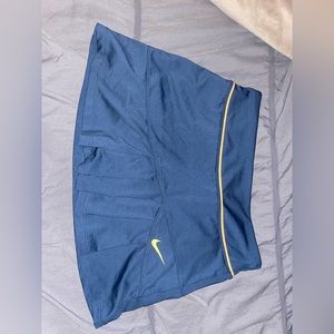 Nike dri-fit tennis skirt small navy